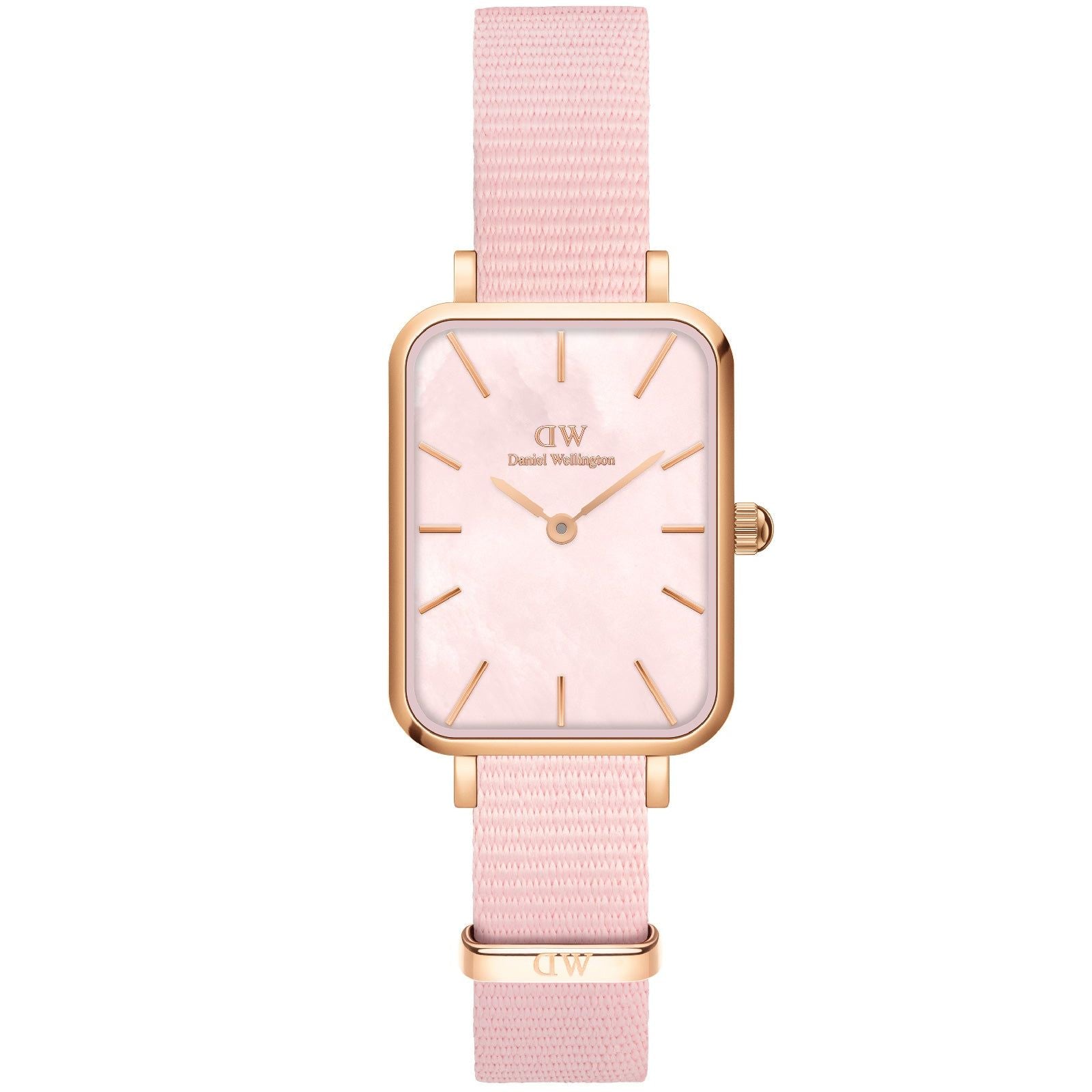 Orologio solo tempo Daniel Wellington Quadro Pressed Coral da donna DW00100509-1