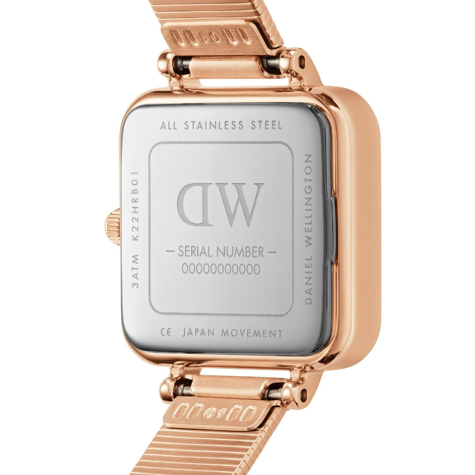 Orologio solo tempo Daniel Wellington Quadro da donna DW00100518-3