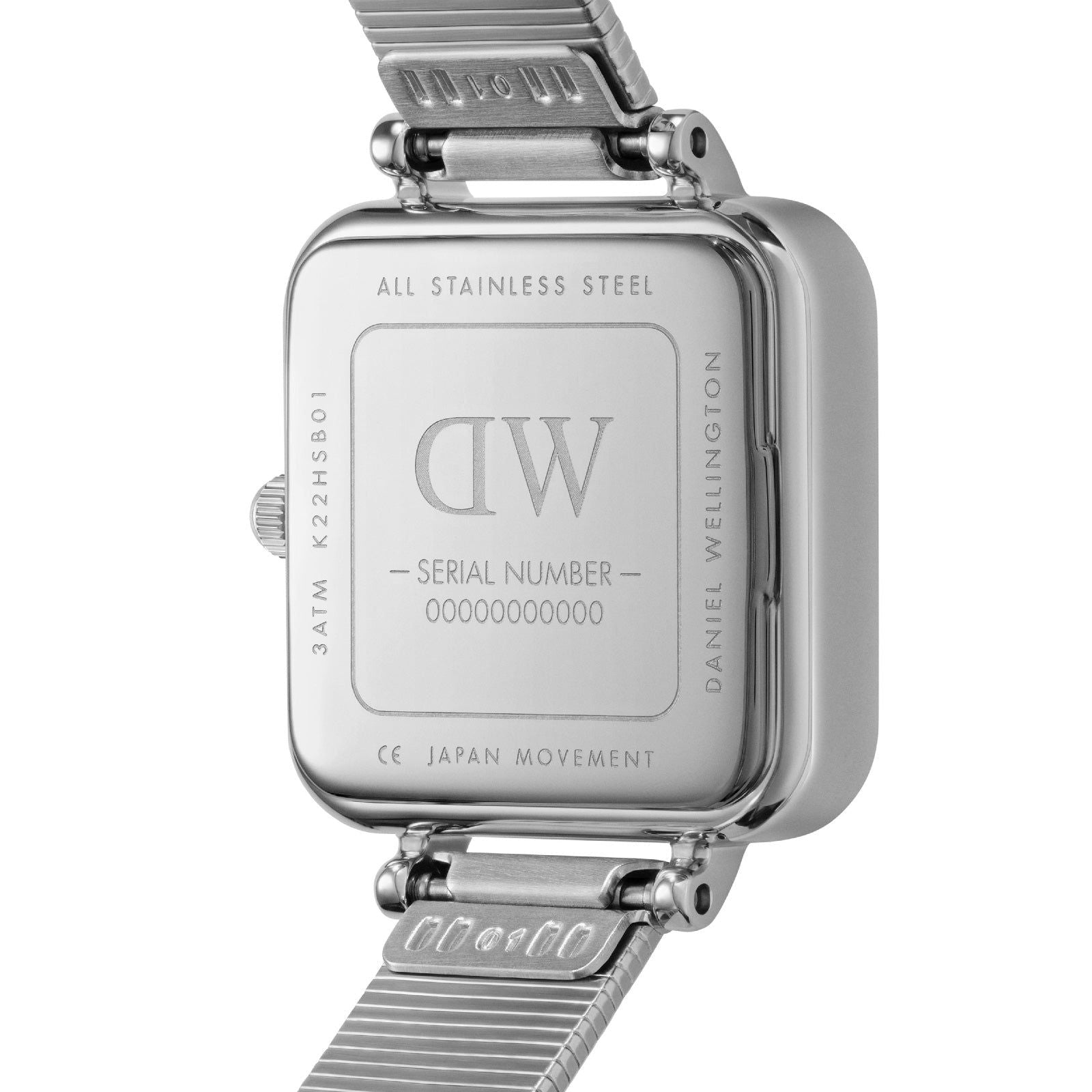Orologio solo tempo Daniel Wellington Quadro da donna DW00100522-3