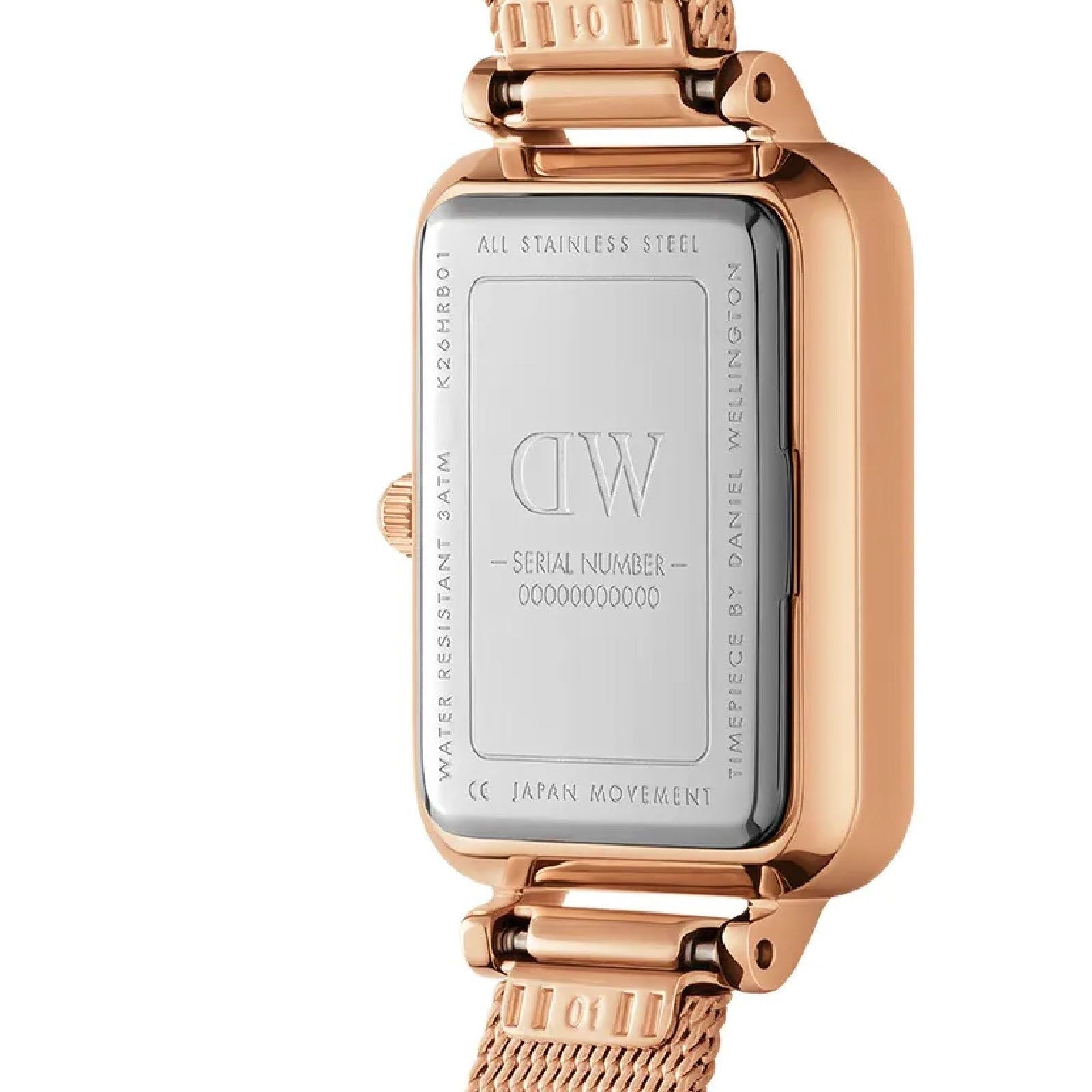 Orologio solo tempo Daniel Wellington Quadro da donna DW00100527-3
