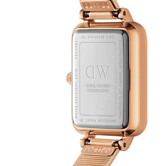 Orologio solo tempo Daniel Wellington Quadro da donna DW00100579-3