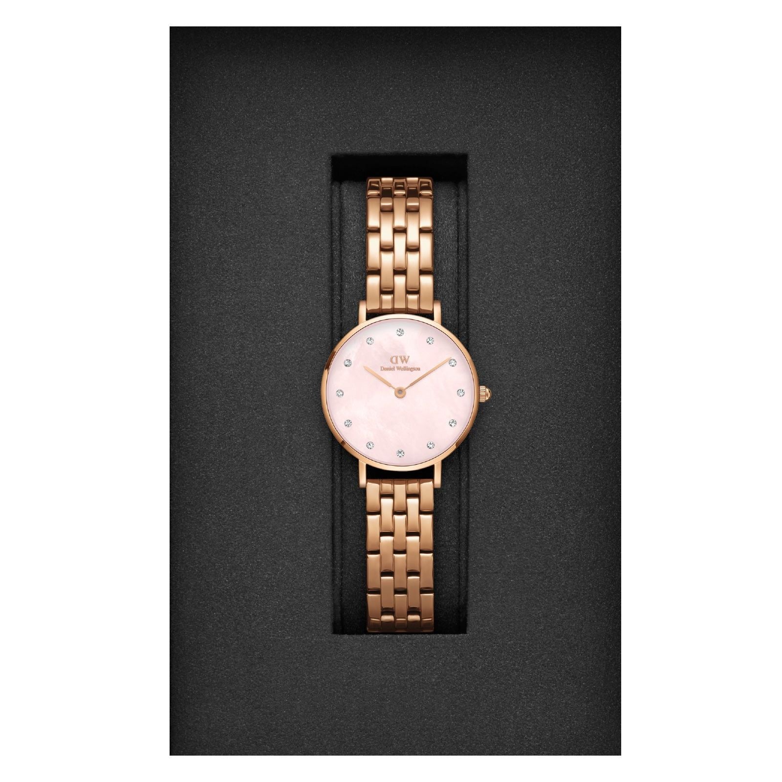 Orologio solo tempo Daniel Wellington Petite 5-Link da donna DW00100617-3