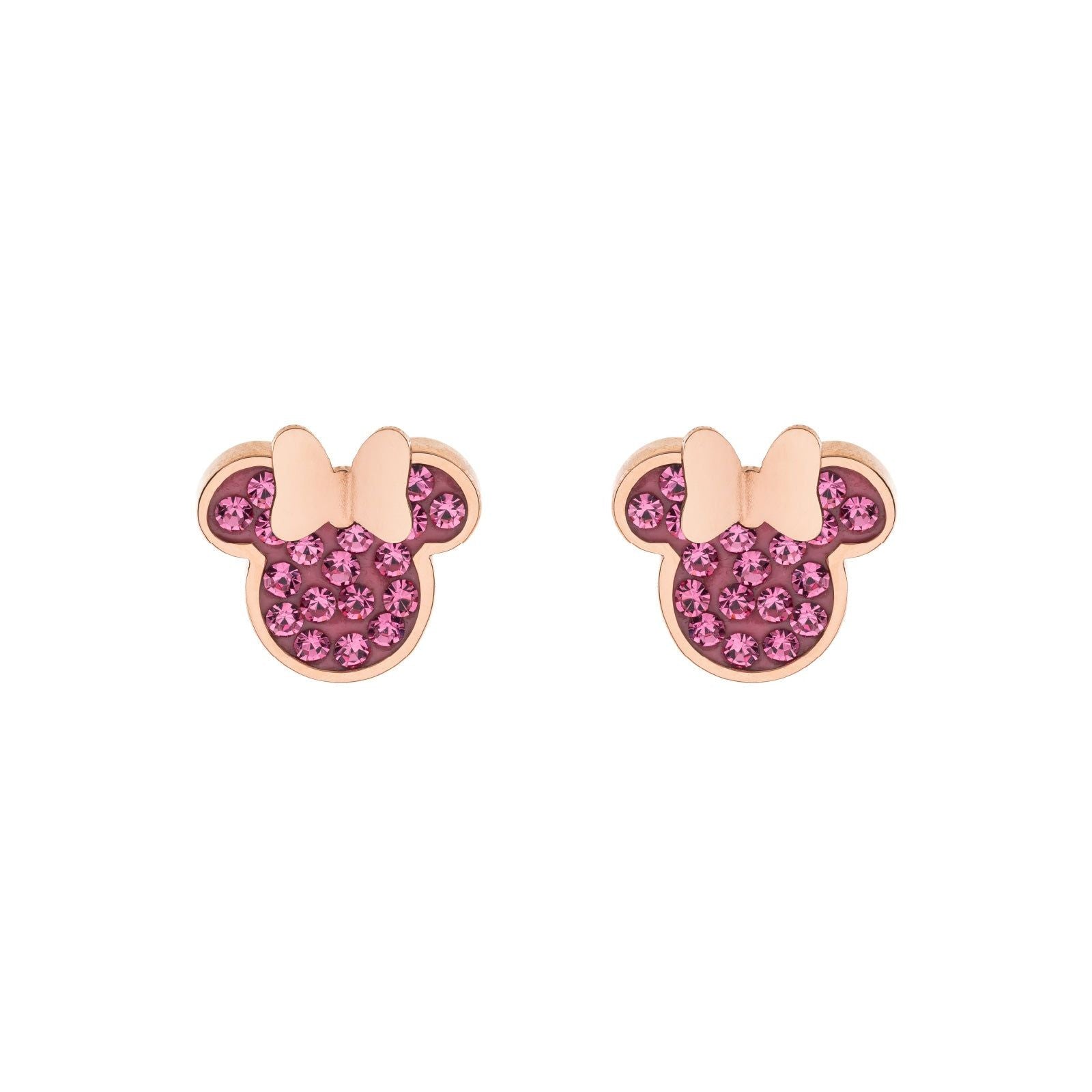 Orecchini Disney Preziosi Mickey and Minnie da donna e da bambina E600177PRPL-B-CS-1