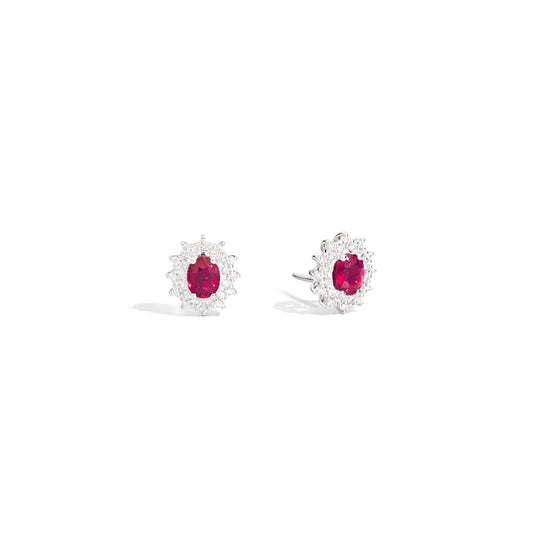 Orecchini Recarlo Camelia da donna E77CC001-RB-1