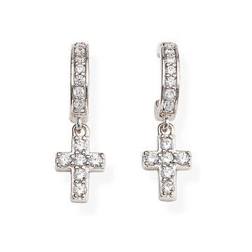Orecchini Amen Croci da donna EBCBB-1