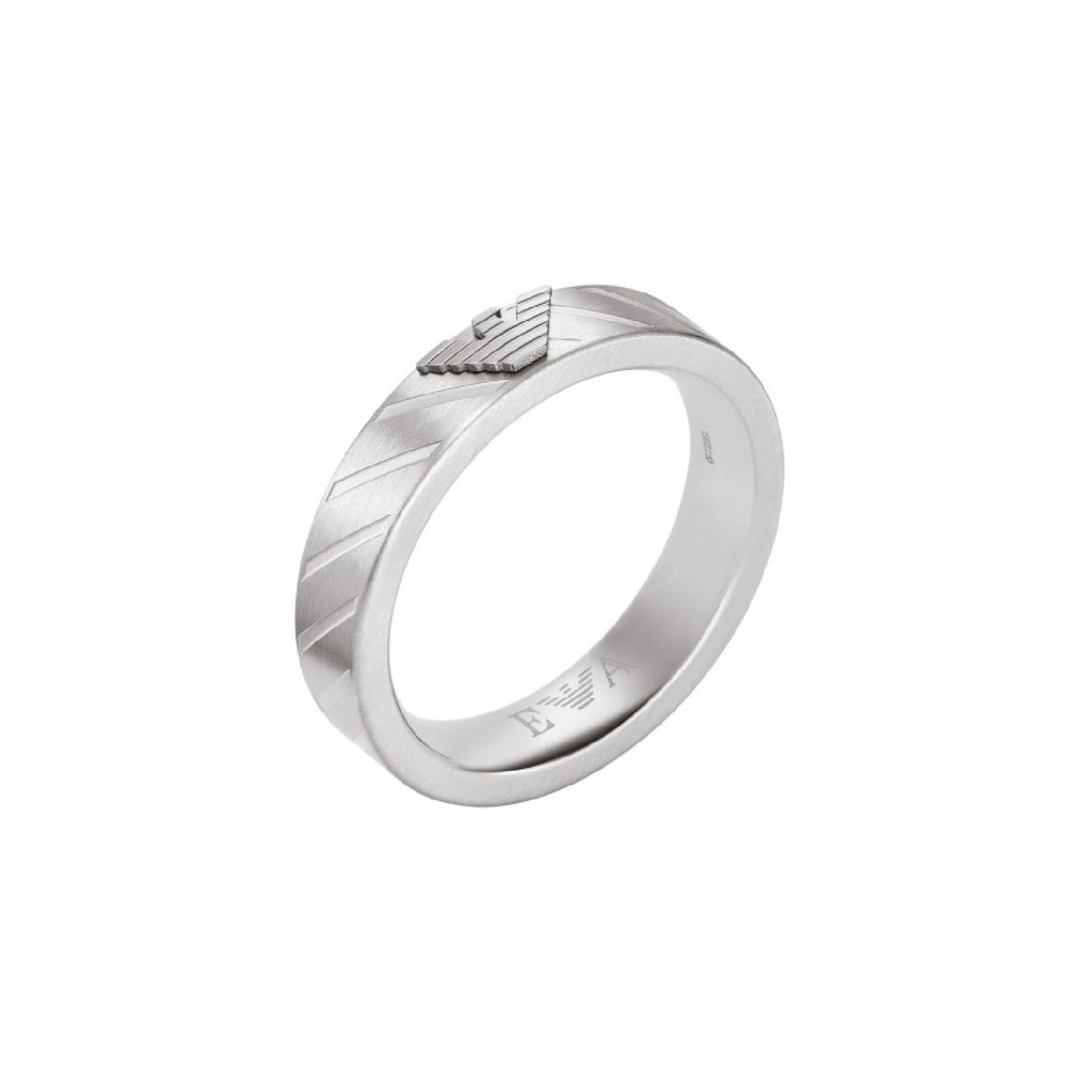 Anello Armani da uomo in acciaio EGS2924040