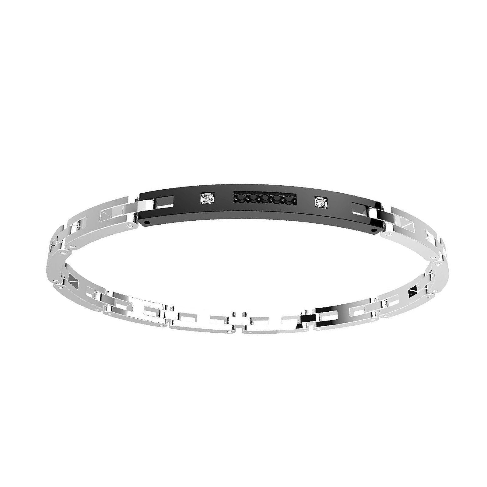 Bracciale Zancan Hiteck da uomo EHB104-1