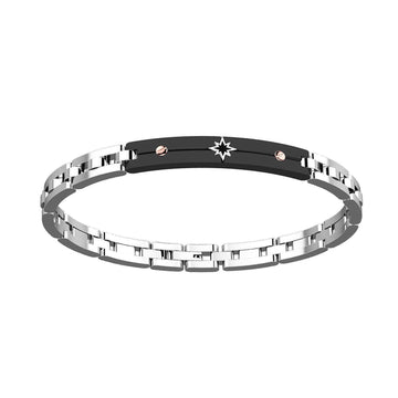 Bracciale Zancan Hiteck da uomo EHB132-N-1
