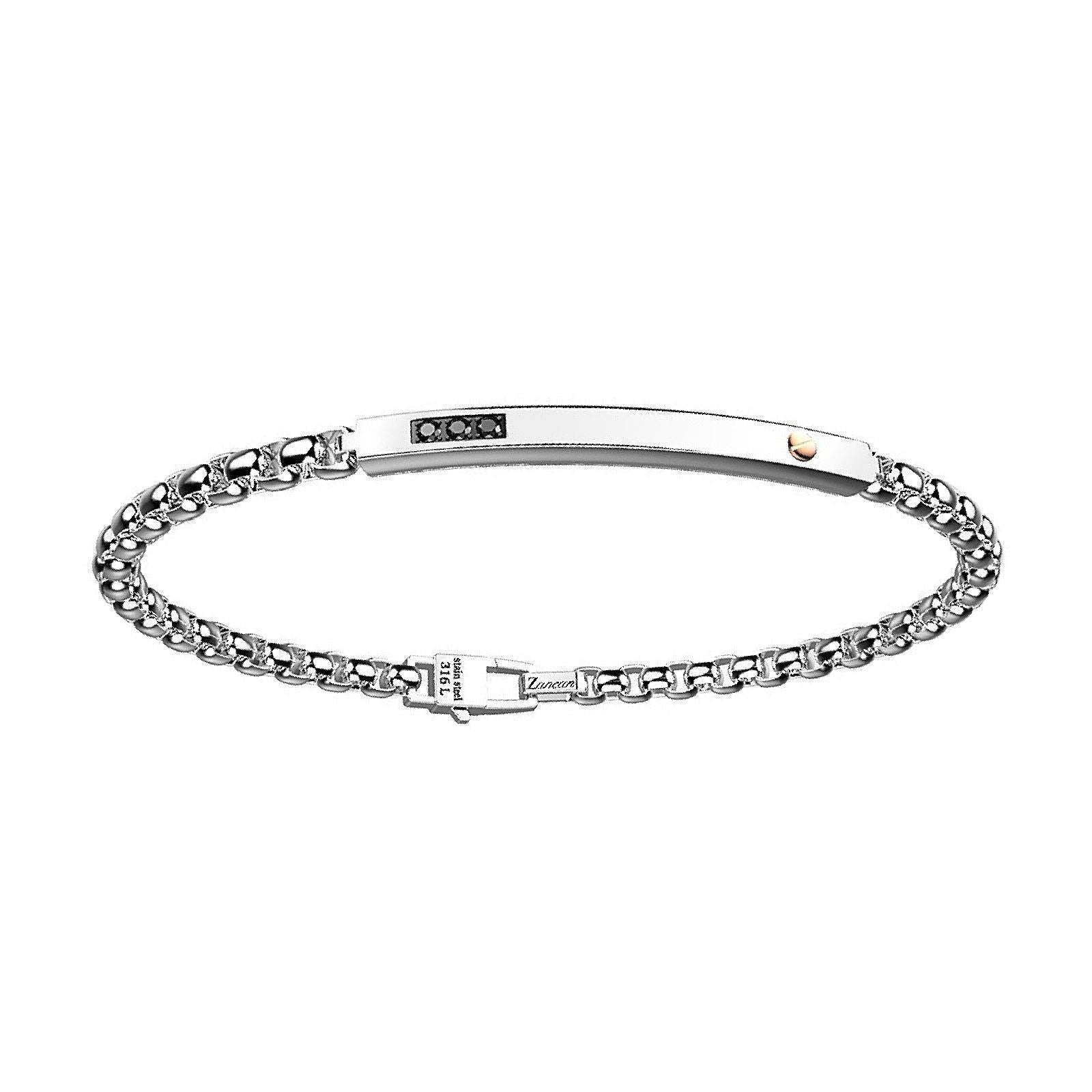 Bracciale Zancan Hiteck da uomo EHB178-1