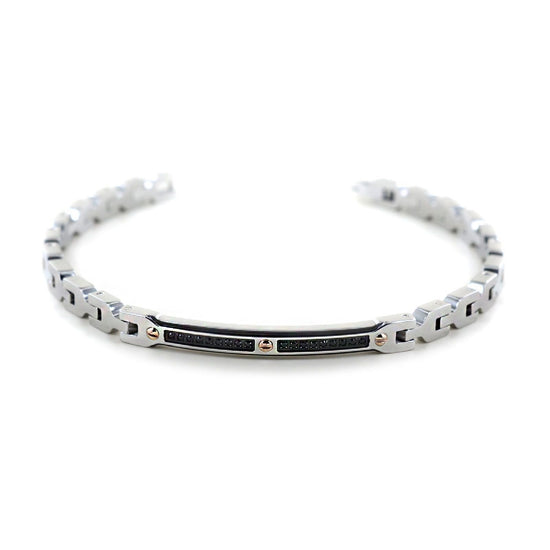 Bracciale Zancan Hiteck da uomo EHB191-1