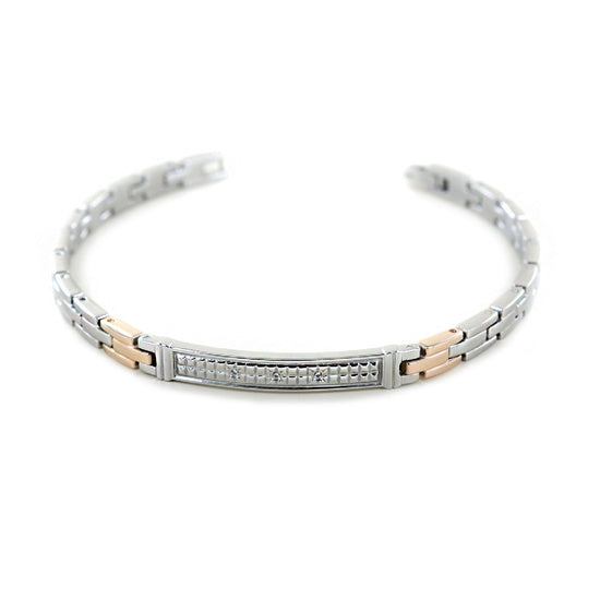 Bracciale Zancan Hiteck da uomo EHB194-1
