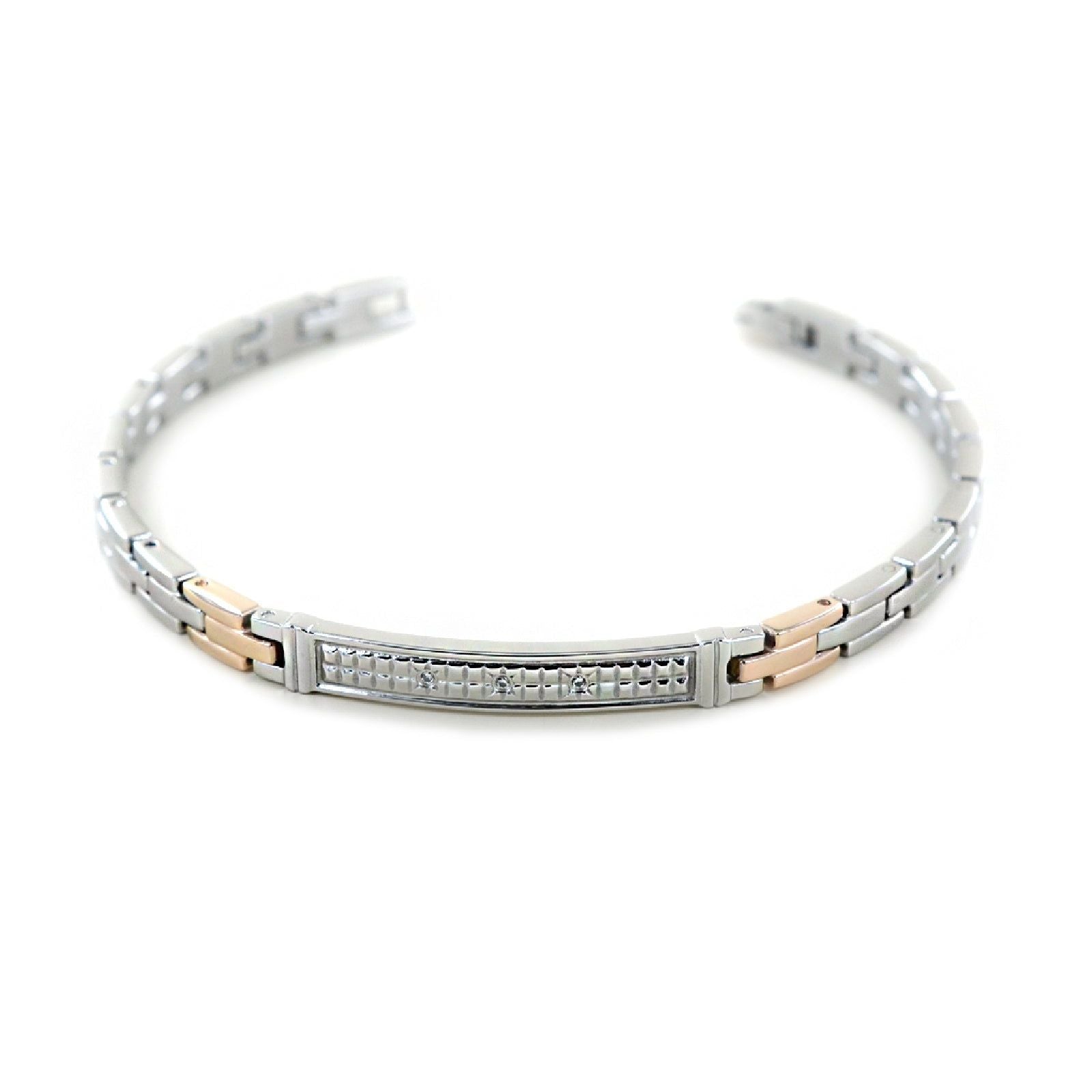 Bracciale Zancan Hiteck da uomo EHB194-1