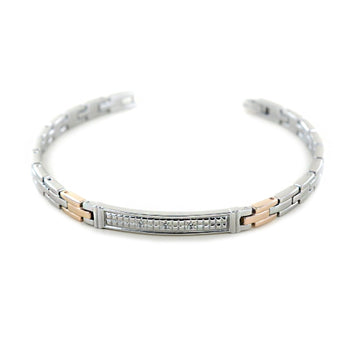 Bracciale Zancan Hiteck da uomo EHB194-1