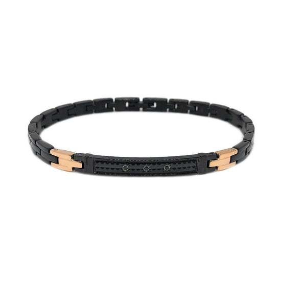 Bracciale Zancan Hiteck da uomo EHB196-1