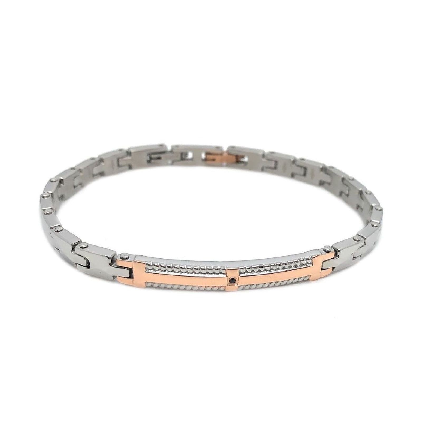 Bracciale Zancan Hiteck da uomo EHB205-1
