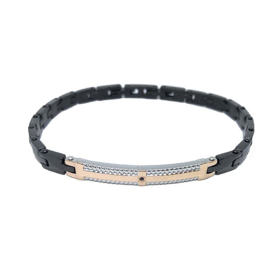 Bracciale Zancan Hiteck da uomo EHB207-1