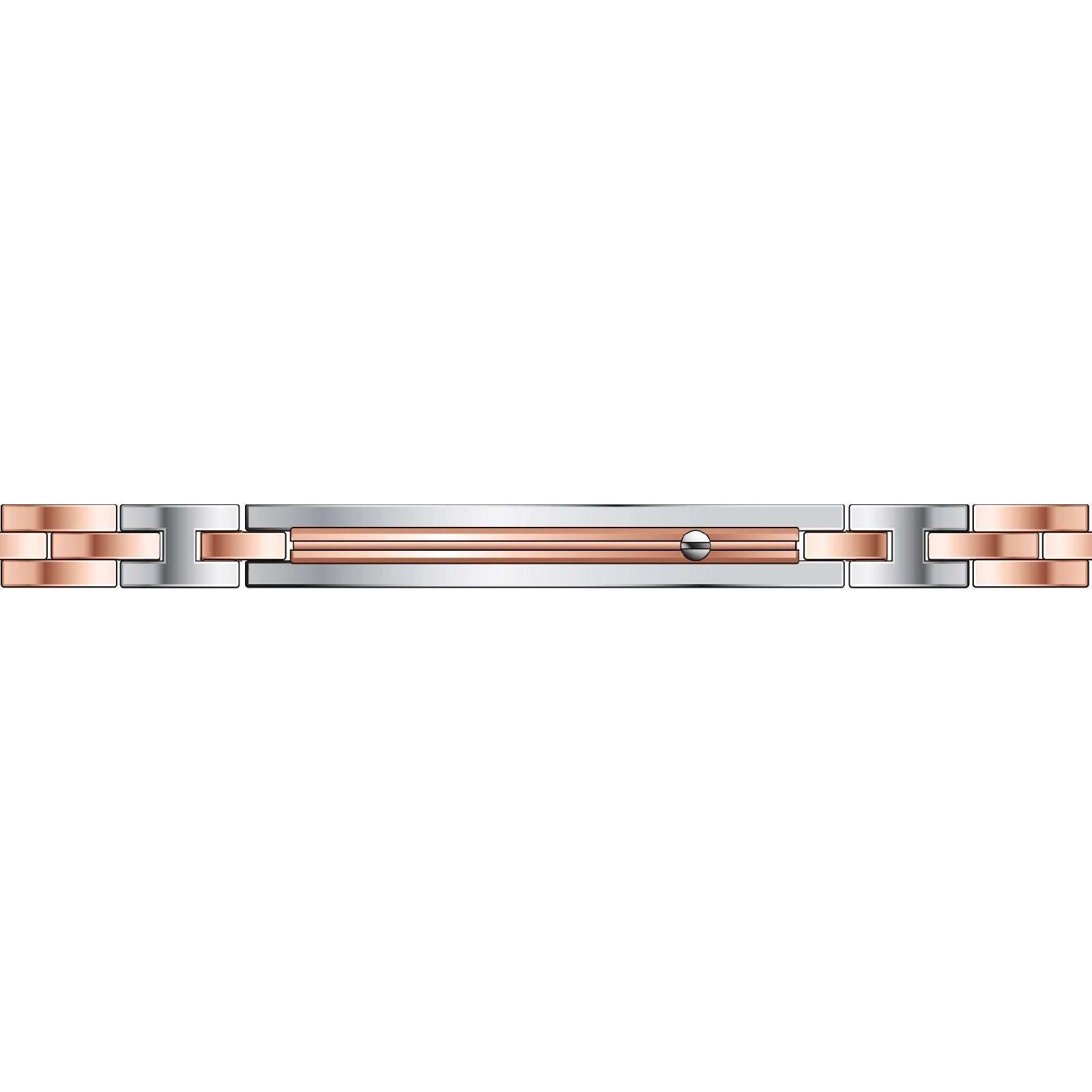 Bracciale Zancan Hi-Teck da uomo EHB217-1