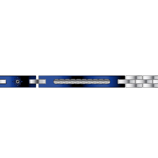 Bracciale Zancan Hiteck da uomo EHB235-1