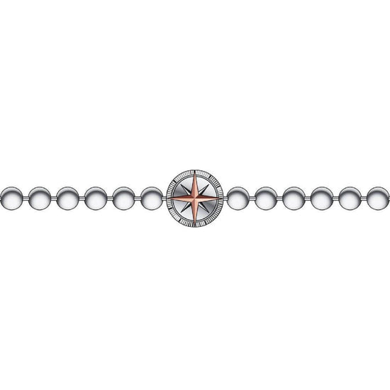 Bracciale Zancan Hiteck da uomo EHB236-1