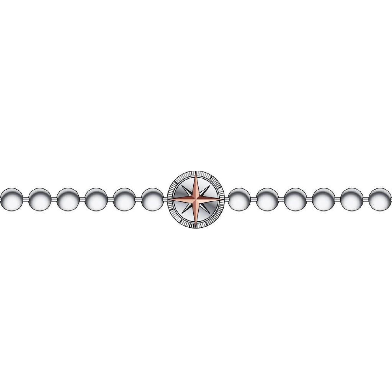 Bracciale Zancan Hiteck da uomo EHB236-1