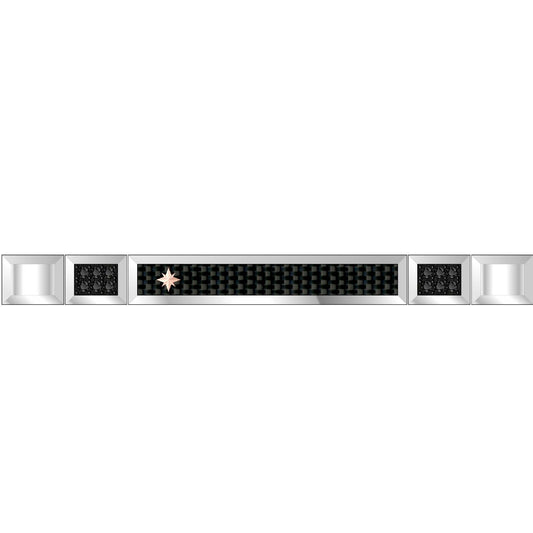 Bracciale Zancan Hi-Teck da uomo EHB302-1