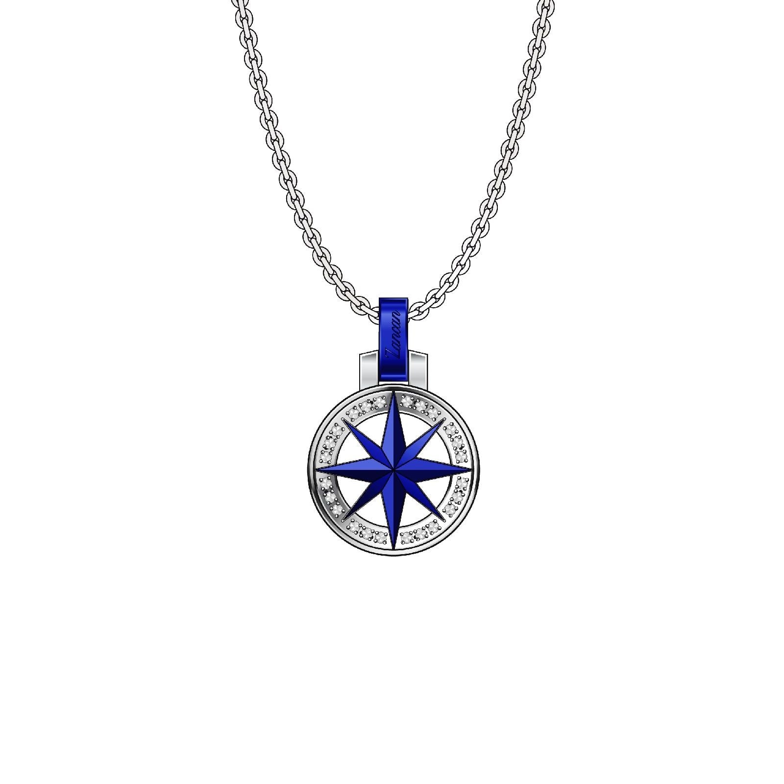 Collana Zancan Hiteck da uomo EHC159-1