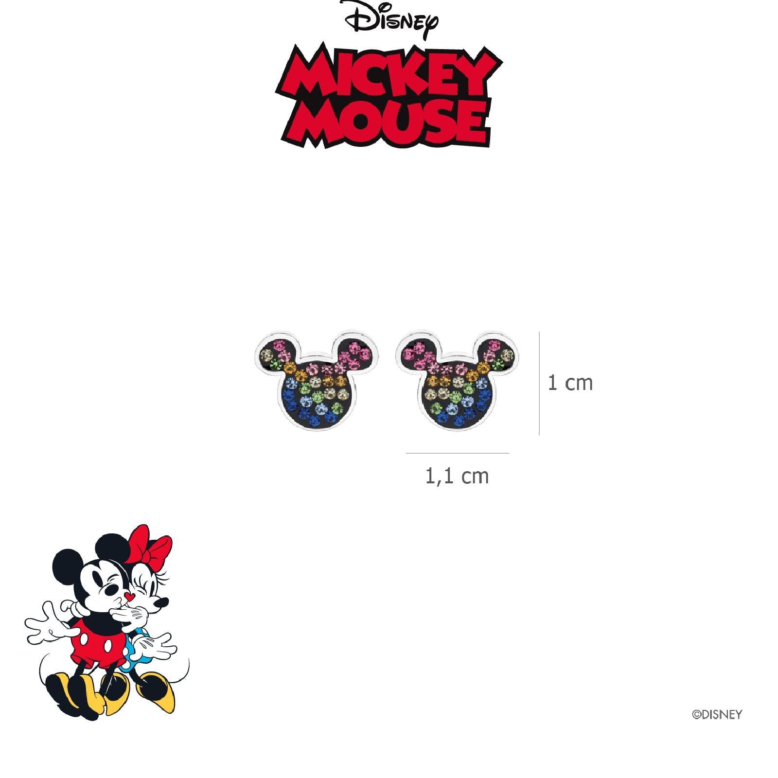 Orecchini Disney Preziosi Mickey Mouse da donna e da bambina ES00001SRML-CS-2