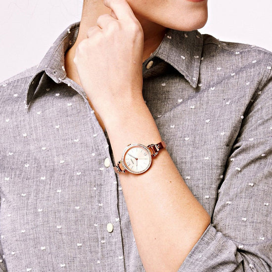 Orologio solo tempo Fossil Georgia da donna ES3226-4