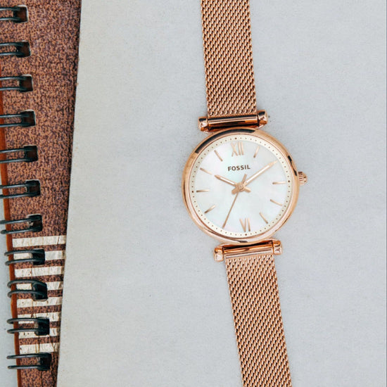 Orologio solo tempo Fossil Carlie Mini da donna ES4433-3