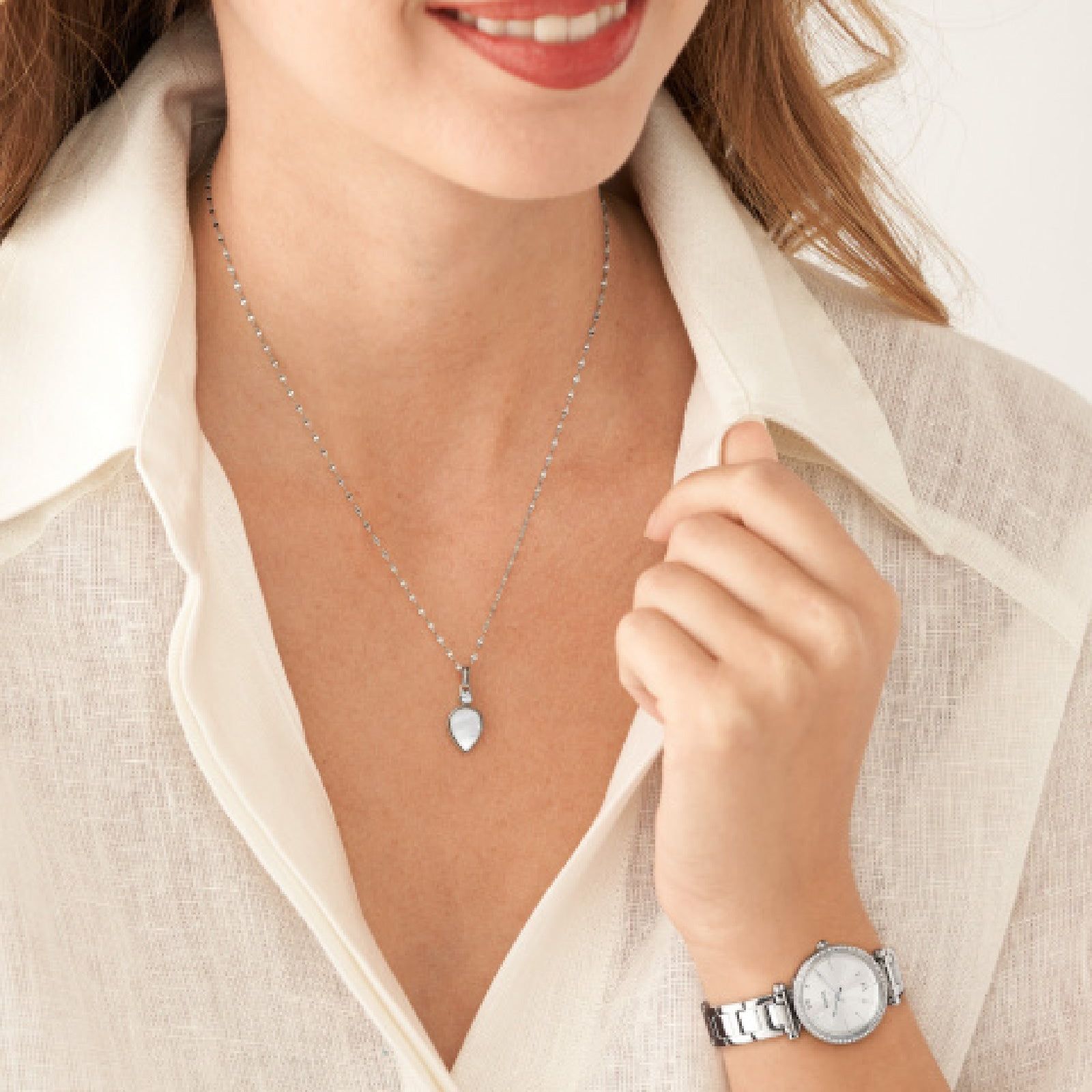 Cofanetto Orologio solo tempo Fossil Carlie da donna ES5250SET-4