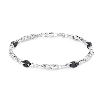 Bracciale Zancan Eternity 925 da uomo ESB238-1
