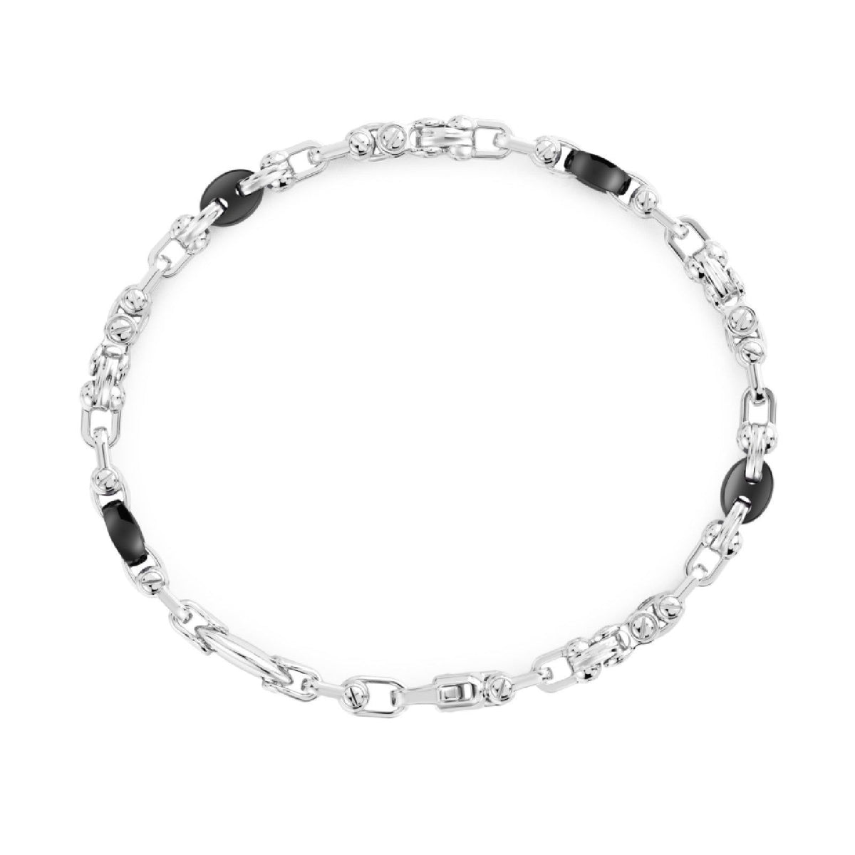 Bracciale Zancan Eternity 925 da uomo ESB238-2