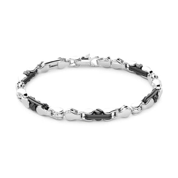 Bracciale Zancan Eternity 925 da uomo ESB242-1