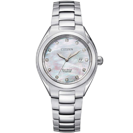 Orologio solo tempo Citizen Lady Super Titanium da donna EW2611-87Y-1