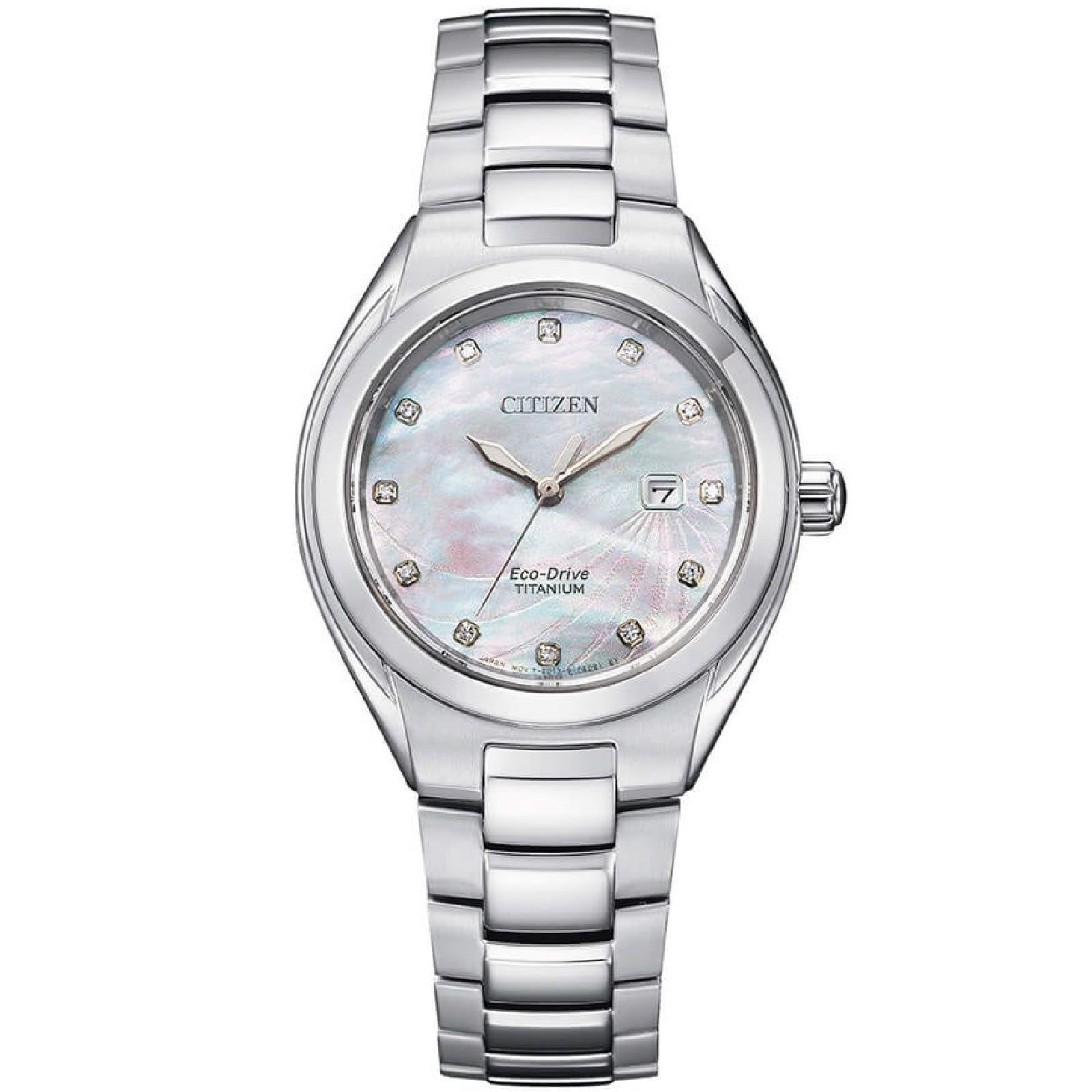 Orologio solo tempo Citizen Lady Super Titanium da donna EW2611-87Y-1