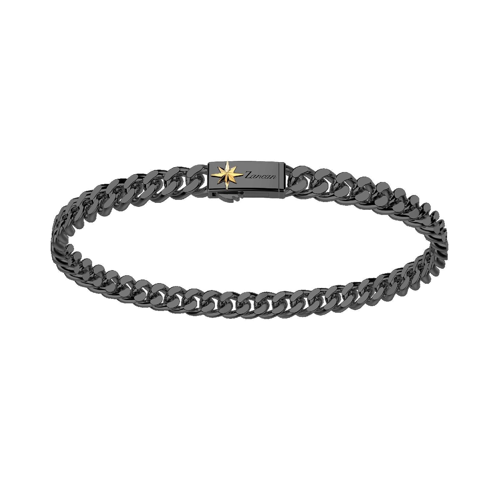 Bracciale Zancan Total Black da uomo EXB659-N-1