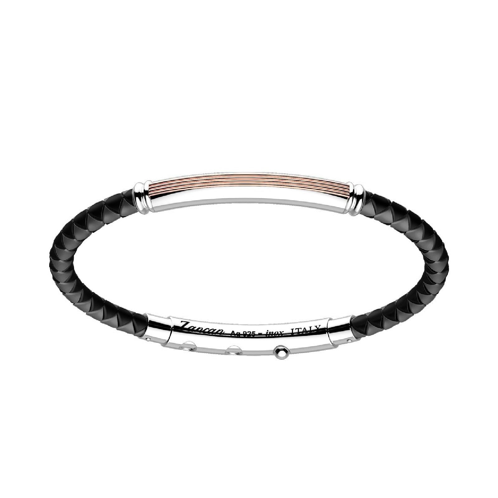 Bracciale Zancan Robertinox da uomo EXB921R-NE-1