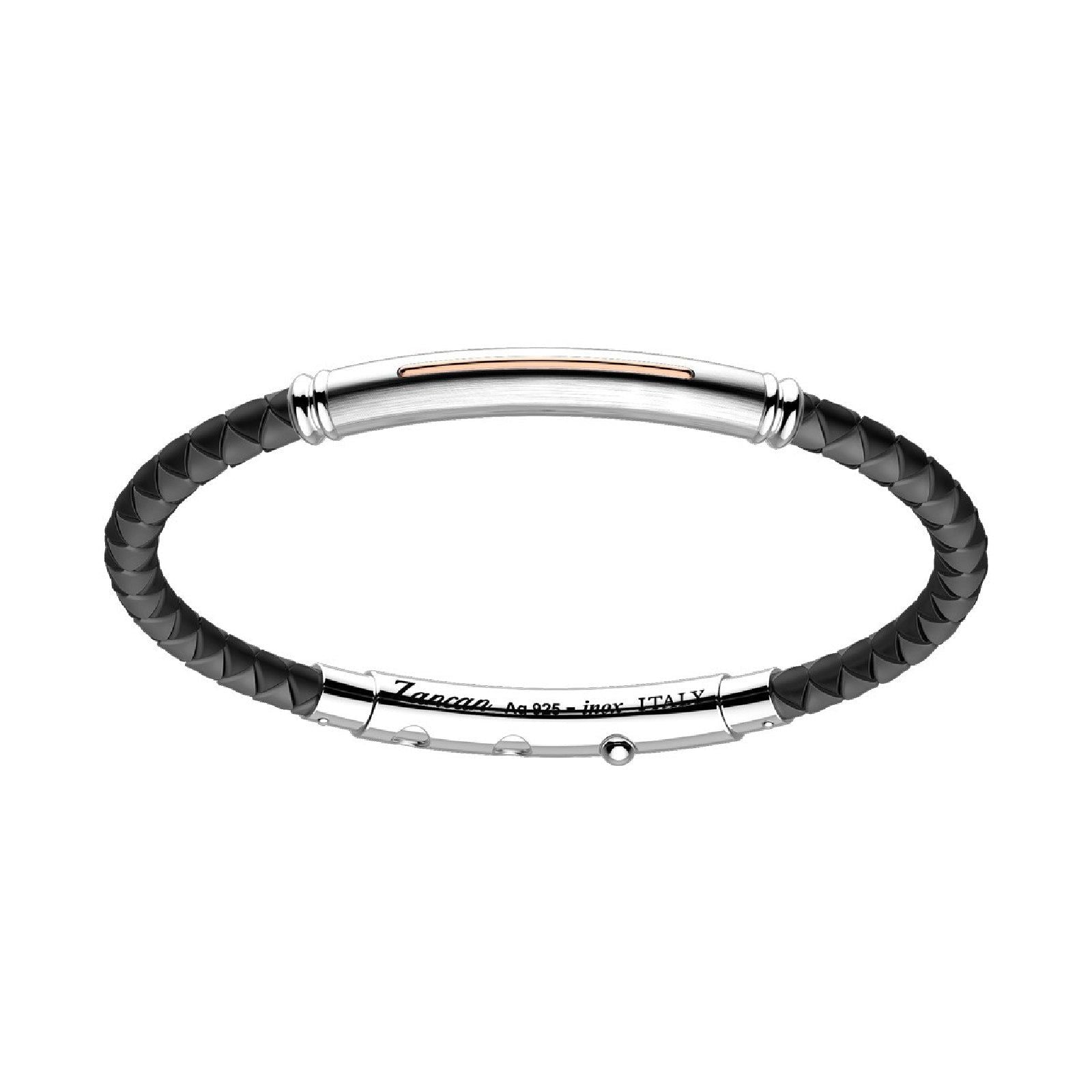 Bracciale Zancan Robertinox da uomo EXB922R-NE-1
