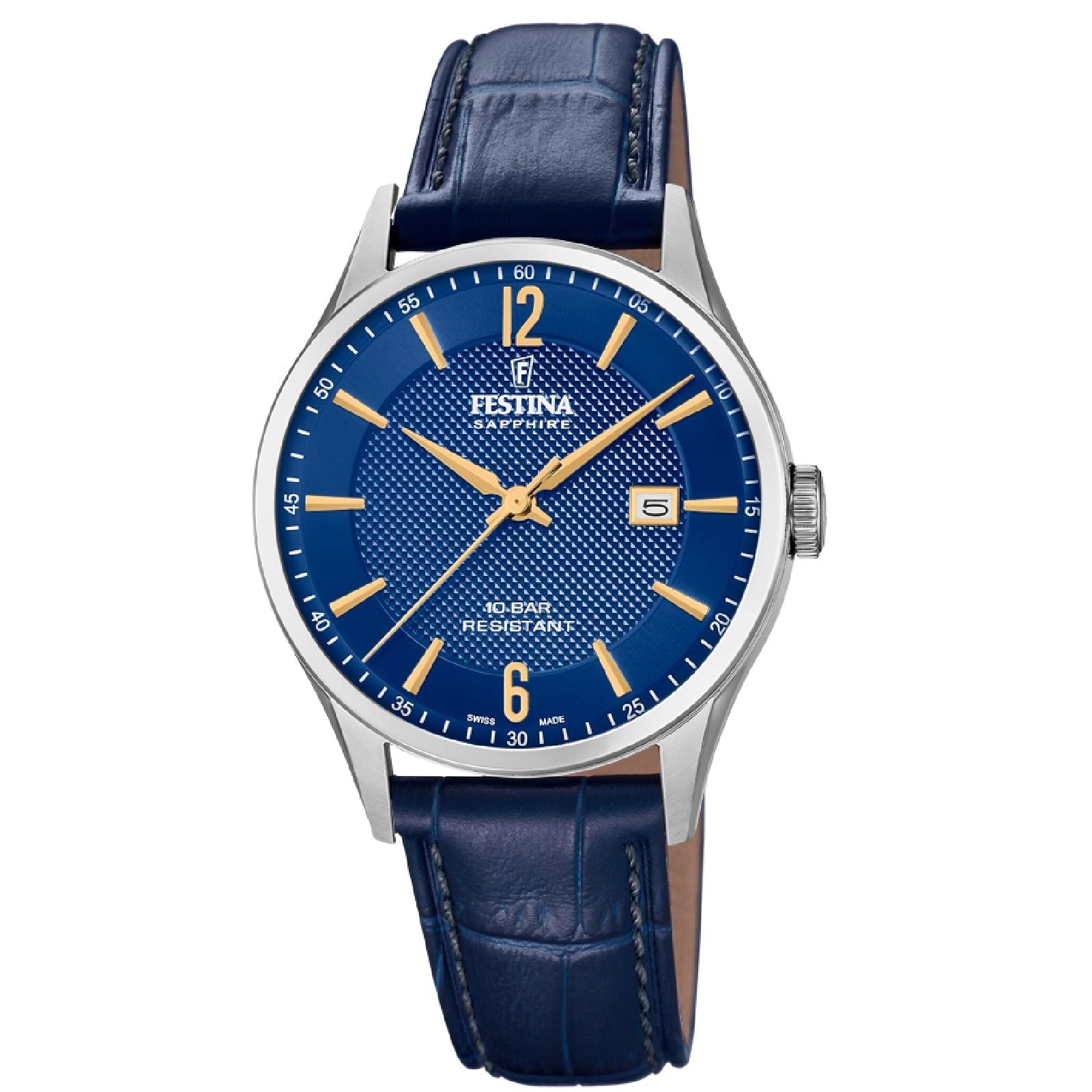 Orologio solo tempo Festina Swiss Made da uomo F20007-3-1