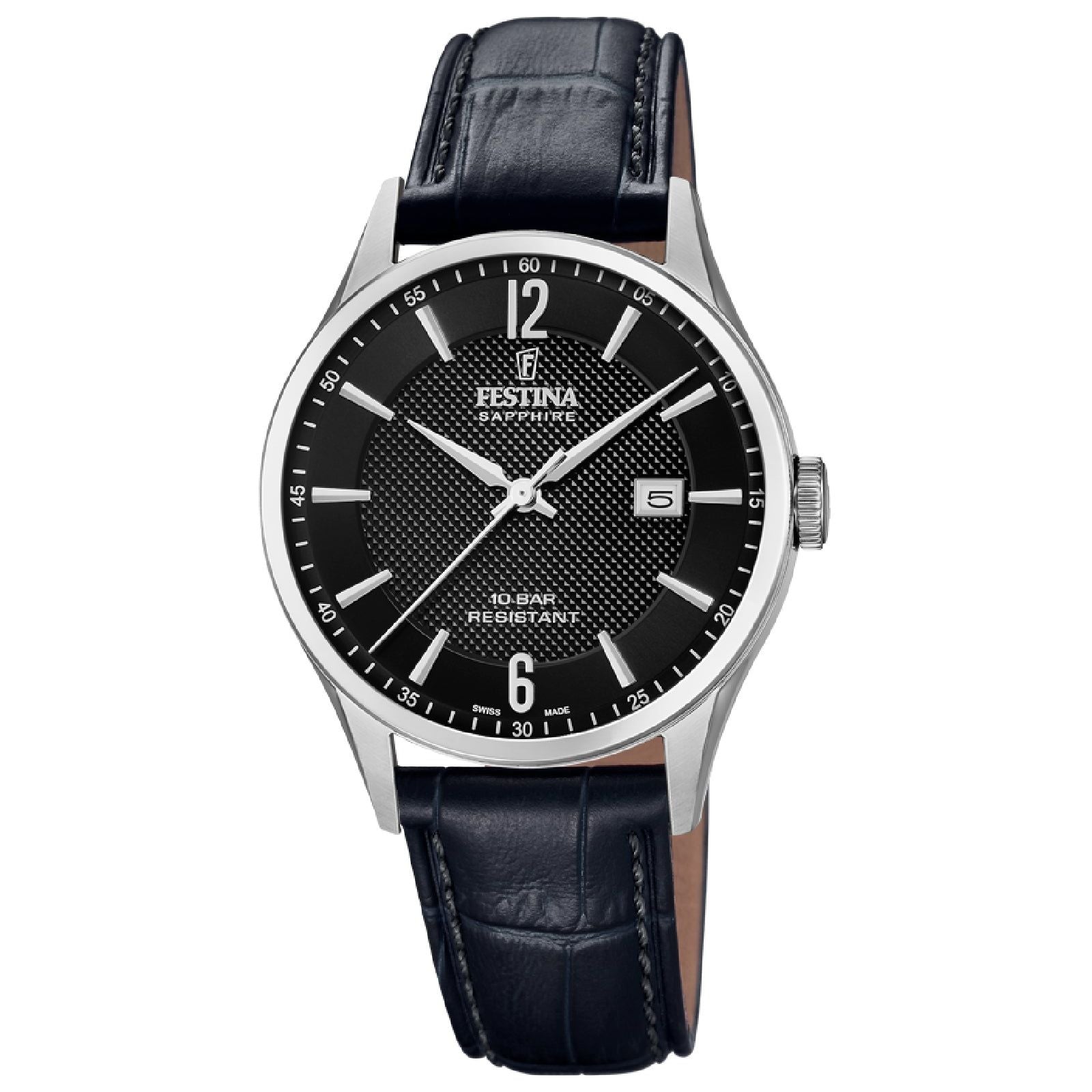 Orologio solo tempo Festina Swiss Made da uomo F20007-4-1