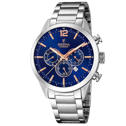 Orologio crono Festina Timeless Chronograph da uomo F20343-9-1