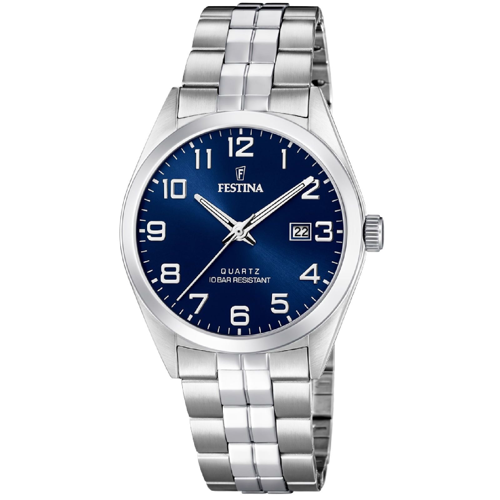 Orologio solo tempo Festina Acero Clasico da uomo F20437-3-1
