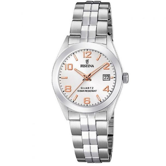 Orologio solo tempo Festina Acero Clasico da donna F20438-4-1