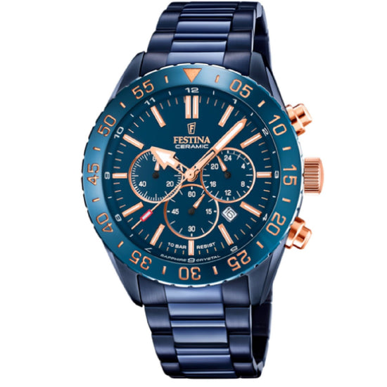 Orologio crono Festina Ceramic da uomo F20576-1-1