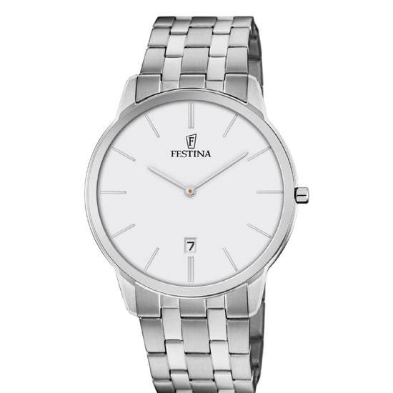 Orologio solo tempo Festina Acero Clasico da uomo F6868-1-1