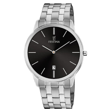Orologio solo tempo Festina Acero Clasico da uomo F6868-3-1