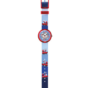 Orologio solo tempo Flik Flak Firetruck da bambino