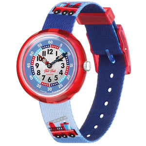 Orologio solo tempo Flik Flak Firetruck da bambino