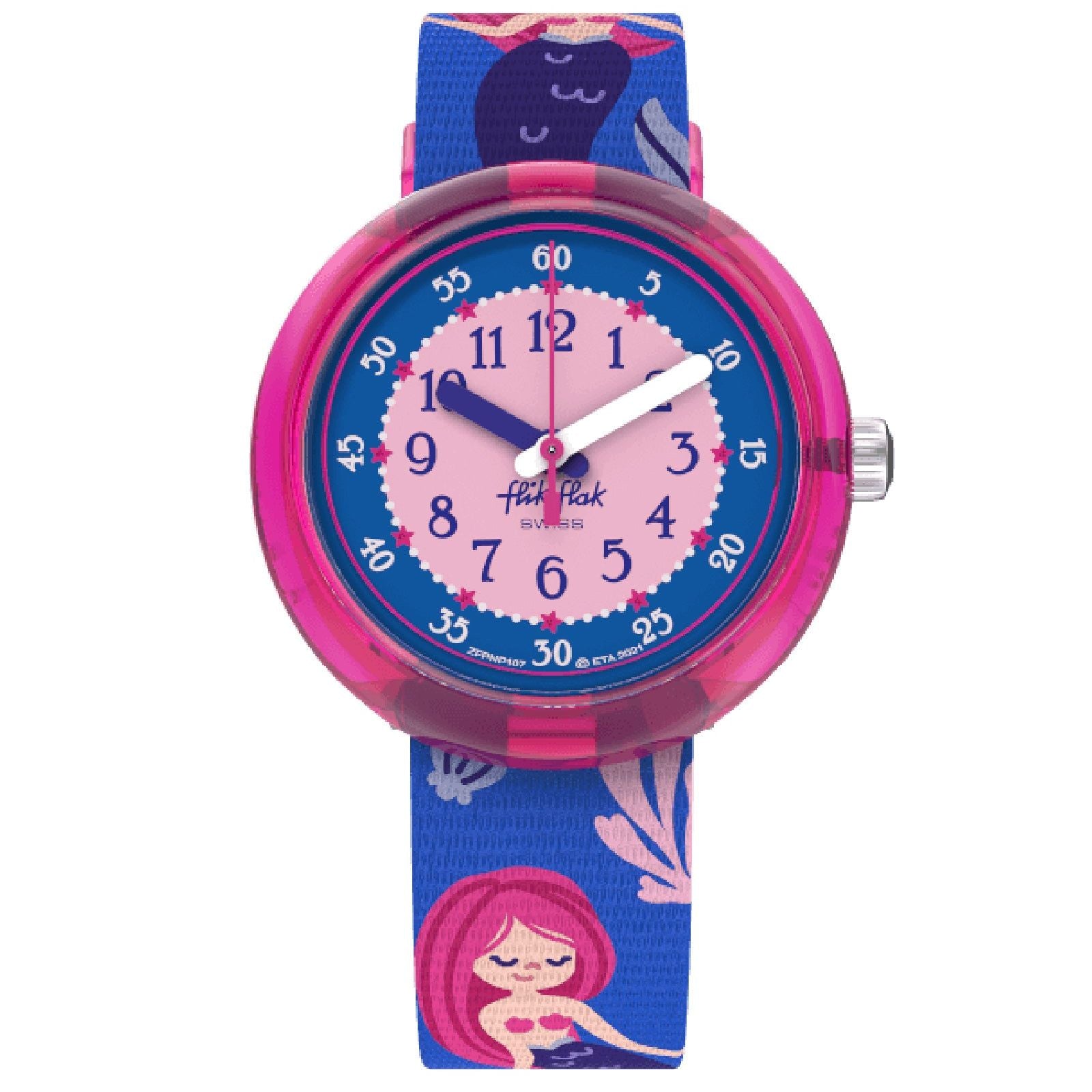 Orologio solo tempo Flik Flak Seareni da bambina FPNP107-1