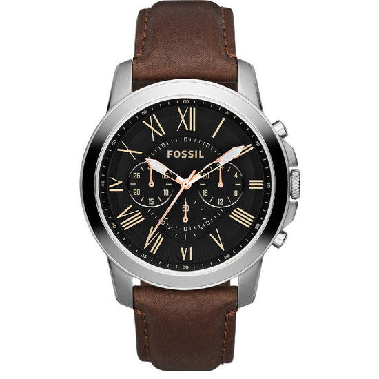 Orologio crono Fossil Grant da uomo FS4813-1